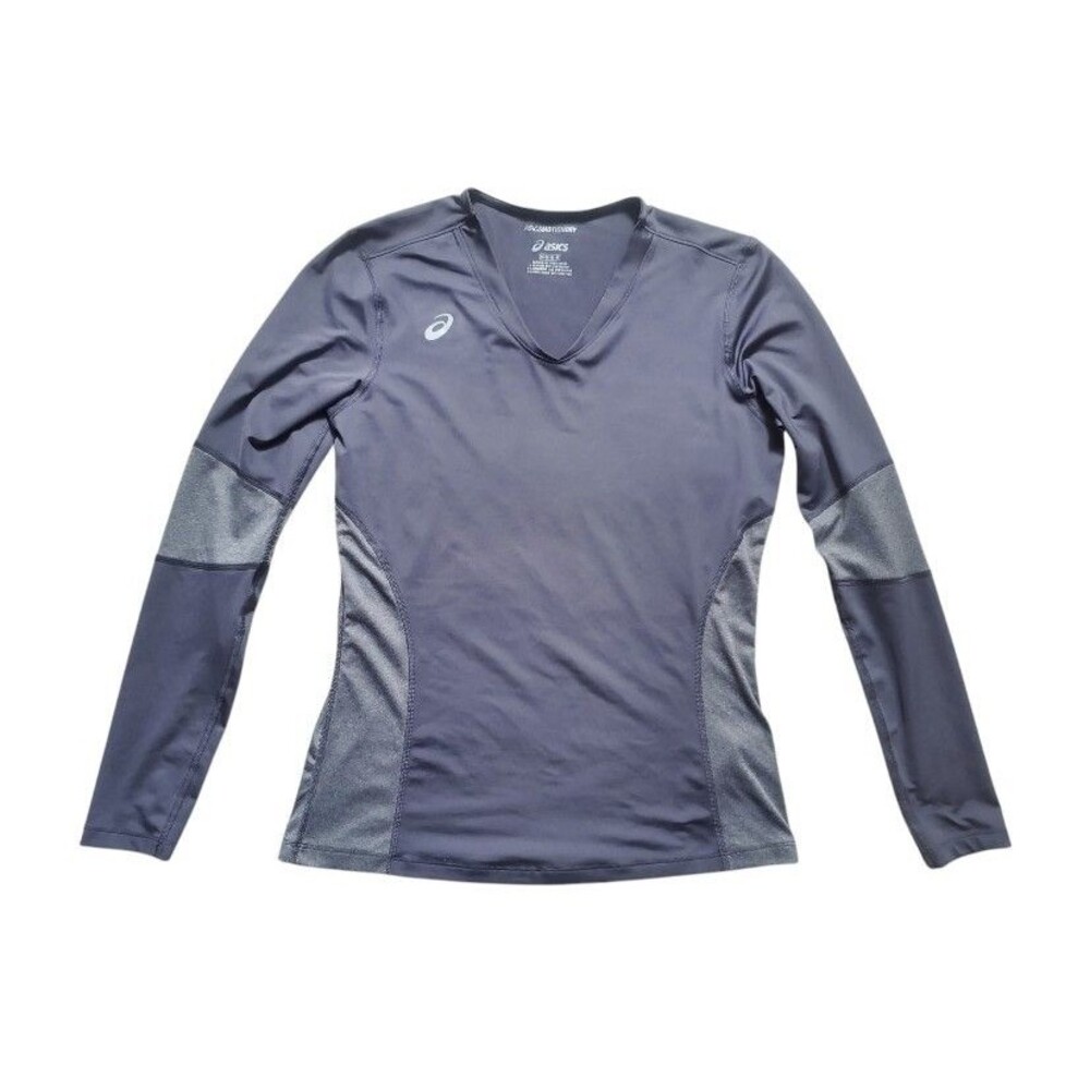 Asics Decoy Shirt Women Size Medium Long Sleeve Motion Dry Wicking Pullover Top